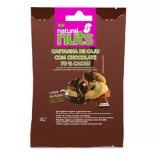 Castanha De Caju - Chocolate 70% Sachê 50g