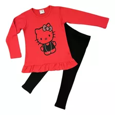 Conjunto Polera+calza Hello Kitty S121143-22