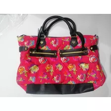 Cartera Bolso Betsey Johnson Original Floreado