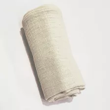 Muselina Manta Natural 100%algodón Bebe Doble Gasa 100x105cm