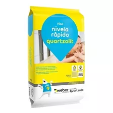 Nivela Rápido Quartzolit - Argamassa Auto Nivelante 20kg