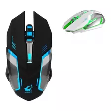 Mouse De Juego Free Wolf X7 Black