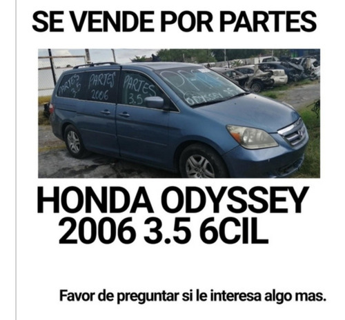 Riel Con Inyectores De Honda Odyssey 2006 3.5 6cil  Foto 7