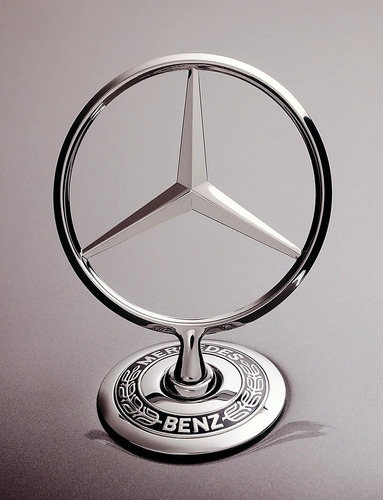Emblema Mercedes Benz Para Cofre Nuevo Y Sellado En Su Bolsa Foto 2