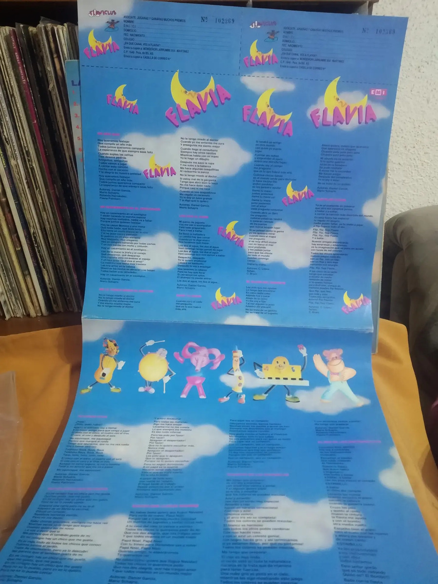 Flavia Palmiero - Flavia está de Fiesta nº 2 - vinilo 1985