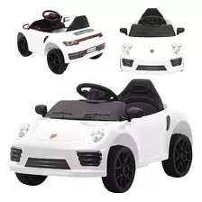 Carro Elétrico De Passeio Mini Esportivo Infantil Branco 12v