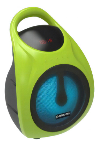 Parlante Portátil Panacom Sp-3050wm Inalámbrica Bt 25w Fm Color Verde