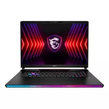 Notebook Gamer Msi Raider Ge78 Hx 14vig-600us I9 Rtx 4090 