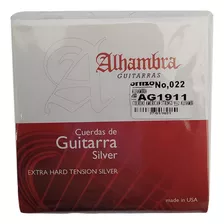 Set De Cuerdas Para Guitarra Clasica Alhambra Tension Extra 