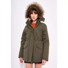 Parka Mujer Corderito Interior