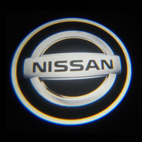 Nissan Led Cortesia Puertas Logotipo Nis-06 Foto 2