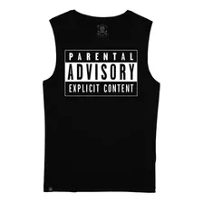 Playera Sin Mangas Parental Advisory | Kingmonster