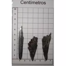 Cianita Negra Escoba De Bruja / Cuarzo 19.6 Gr Cb.-72