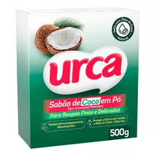 Lava Roupas Po Coco Urca Cartucho 500g