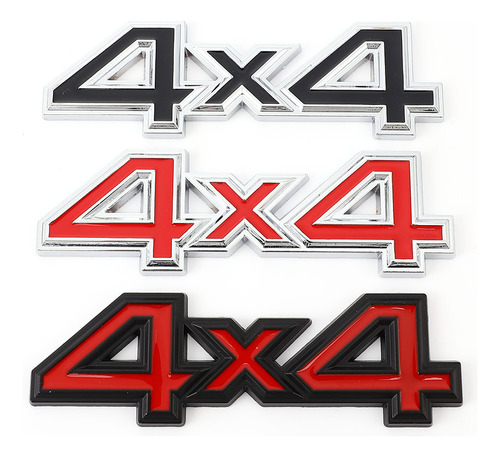 4x4 Log Emblema Insignia Tronco Trasero Para Audi Mitsubishi Foto 2