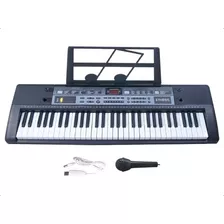 Teclado Organo 5 Octavas Adultos Niños Musical Piano Teclas