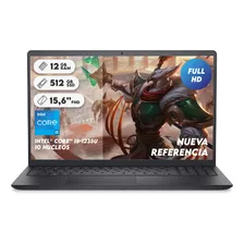 Portátil Dell 12ava Gen Intel I5 1235u Ram12gb Ssd 512gb Fhd