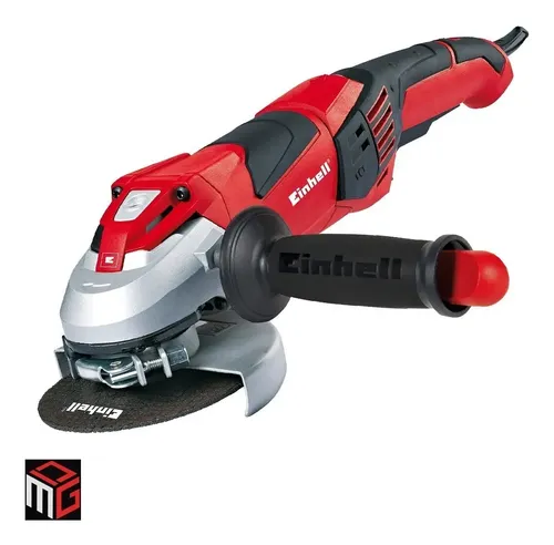 Amoladora Angular Einhell Te-ag 125 Ce 1100w Velocidad Variable Dgm Rojo 60 Hz