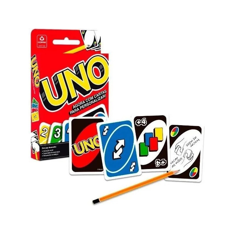 Kit 2 Jogos Carta Uno Mattel Copag Original Lacrado + Brinde