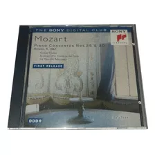 Cd Stefan Vladar Mozart Piano Concertos 25 & 20 Supercultura