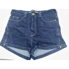 Ona Saez Short De Jean Talle 40(chico Como Un 38) C/cierres