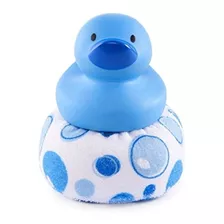 Munchkin Duck Duck Clean Sponge Baño De Juguete, Azul