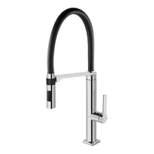 Torneira Misturador Monocomando Para Cozinha De Mesa Docol Doc Preta 00695757