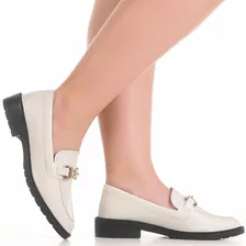 Mocassim Feminino Loafers Sapato Flat Casual Confortável
