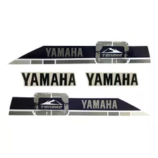 Cartela De Adesivos Xtz Yamaha Tanere 250 Branca 2015