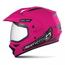 Capacete Moto Trilha Off Road Pro Tork Liberty Mx Vision Pro