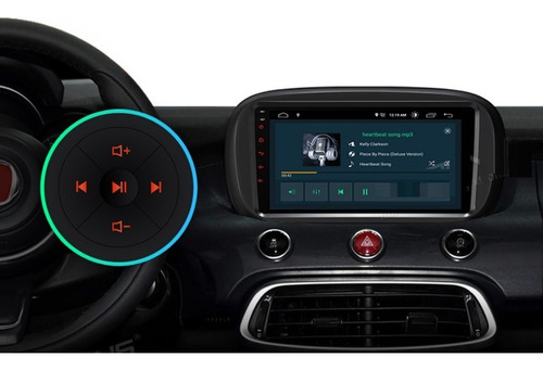 Android Fiat 500 2016-2019 Gps Bluetooth Carplay Usb Radio Foto 7