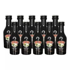 Pack Miniatura Baileys Irish Cream 50ml X10 Unidades Irlanda