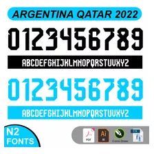 Fonte Gráfica Argentina Qatar 2022