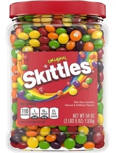 Caramelos Skittles Importado 3l - L a $39967