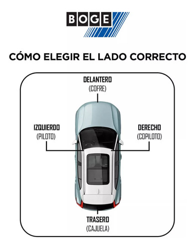 Amortiguadores Honda City 2014 2015 2016 2017 2018 Boge Gas Foto 2