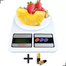 Balança Cozinha Digital 10kg Alta Precisão Dieta + 2 Pilhas