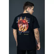 Camiseta Black Flames