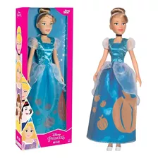 Boneca Cinderela Original 55cm Princesa Disney Baby Brink 