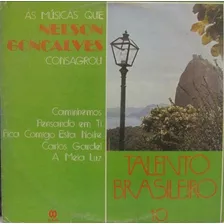 Vinil (lp) Musicas Que Nelson Gonçalves C Afonso Maia