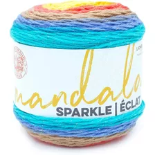Lion Brand Mandala Sparkle-hercules - Ovillo De Lana