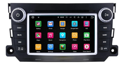 Android Smart Fortwo 2011-2015 Dvd Gps Touch Bluetooth Radio Foto 4