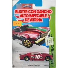 Hot Wheels Hwargento '70 Chevy Chevelle Ss J4663 2015