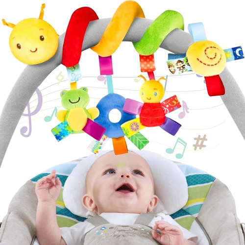 Brinquedo Pendente Para Carrinho Macio E Seguro 60cm Qw