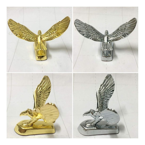 Adfljk 3 Piezas De Emblema 3d Eagle Auto Cubierta Delantera  Foto 3