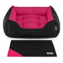 Cama Pet Cães Ou Gatos Mileva 2peças Macia Almofada - Grande