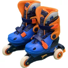 Patines De Hot Wheels Ajustables Para Niños Talla 27/30 