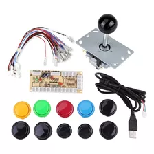 Zero Delay Arcade Game Diy Kits Peças 10 Botões Joystick