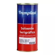 3 Latas 900ml Solvente Fremplast Para Tinta Fpp Print