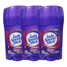  Pack X3 Desodorante Antitranspirante Lady Speed Stick® Pro5