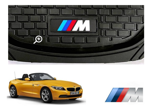 Tapetes 3d Logo Bmw + Cubre Volante Z4 2010 A 2016 2017 2018 Foto 7